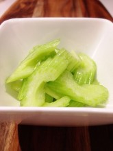 Lightly-pickled celery