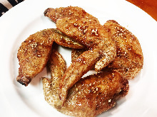 Fried chicken wing tips