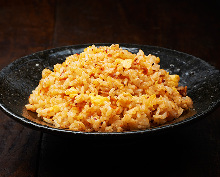 Fried rice with garlic