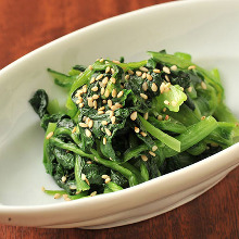 Namul (Korean seasoned vegetables or wild greens)