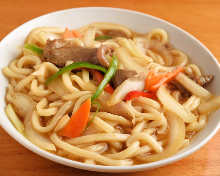 Mongolian yakiudon