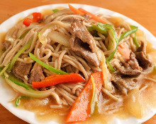 Mongolian yakisoba