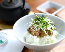 Tai chazuke (sea bream and rice with tea)