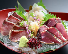 Assorted sashimi, 3 kinds