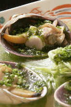 Manila clams steamed with sake