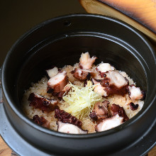 Octopus rice