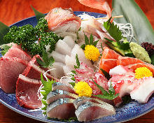 Assorted sashimi, 5 kinds