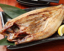 Grilled atka mackerel