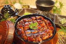Premium eel rice bowl