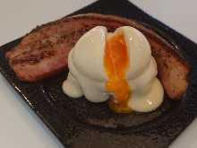 Seared bacon