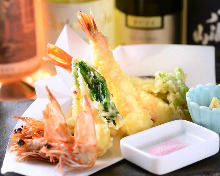 Assorted tempura