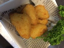 Fried camembert cheese