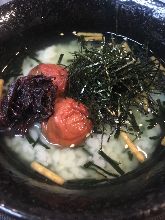 Ochazuke(rice with tea)