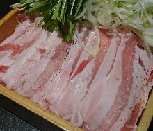 Pork shabu-shabu