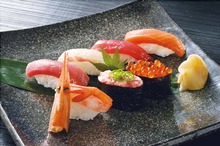 Assorted nigiri sushi, 7 kinds