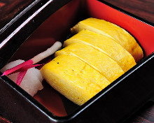 Japanese-style rolled omelet