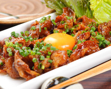 Stir-fried pork with sweet miso