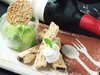 Gateau chocolat with soybean flour