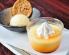 Rich pudding prepared with carefully selected egg Rich pudding prepared with carefully selected egg