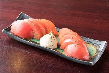 Sliced tomato