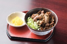 Beef and miso with rice