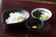 Zousui (rice soup) set