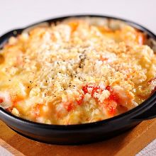 Shrimp gratin