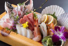 Assorted sashimi, 7 kinds