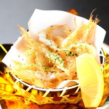 Fried prawns