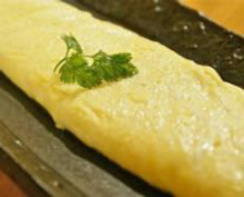 Japanese-style rolled omelet