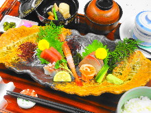 Sashimi meal set