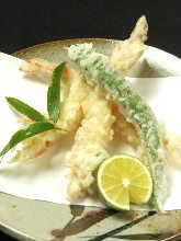 Shrimp tempura