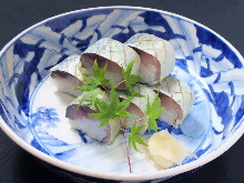 Mackerel sushi