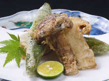Mushroom tempura