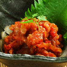 Chanja (Korean spicy marinated cod innards)