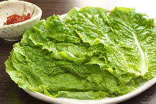 Sangchu (Korean stem lettuce)