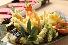 Assorted tempura