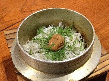 Kamameshi (pot rice)