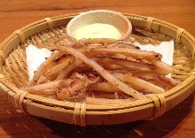 Lightly-dried squid