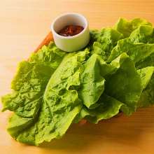 Sangchu (Korean stem lettuce)