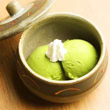 Matcha ice cream