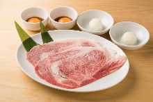 Marbled meat yakiniku