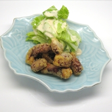 Fried octopus