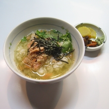 Ochazuke(rice with tea)