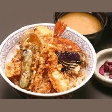 Tempura rice bowl