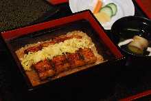 Steamed eel