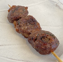 Grilled beef skewer