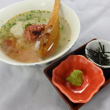 Ochazuke(rice with tea)