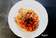 Tomato sauce pasta