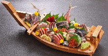 Sashimi boat